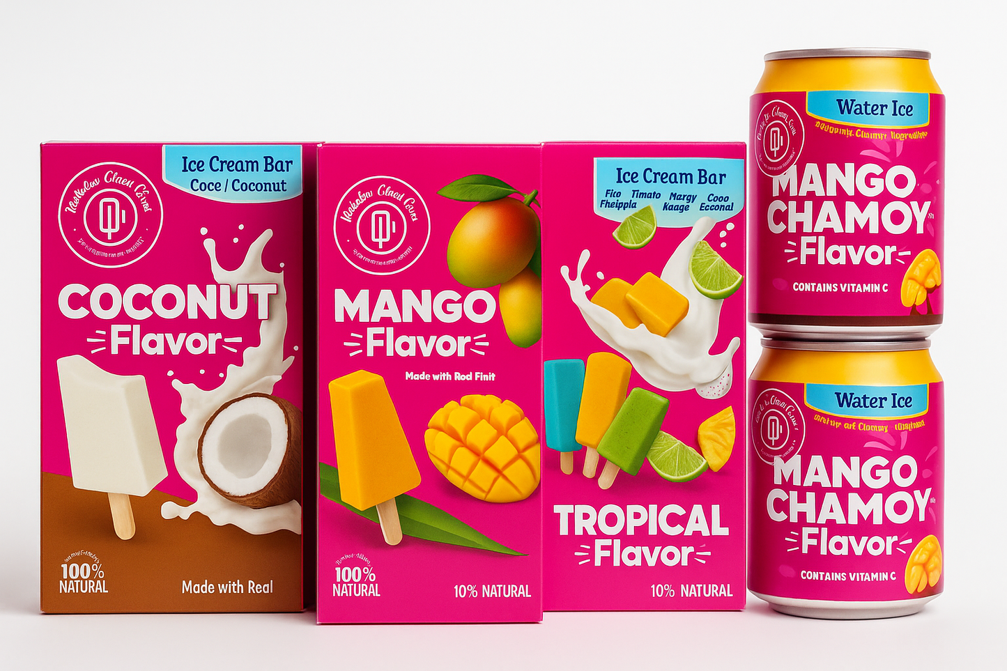 Box of Artisanal Popsicles – 4 units
