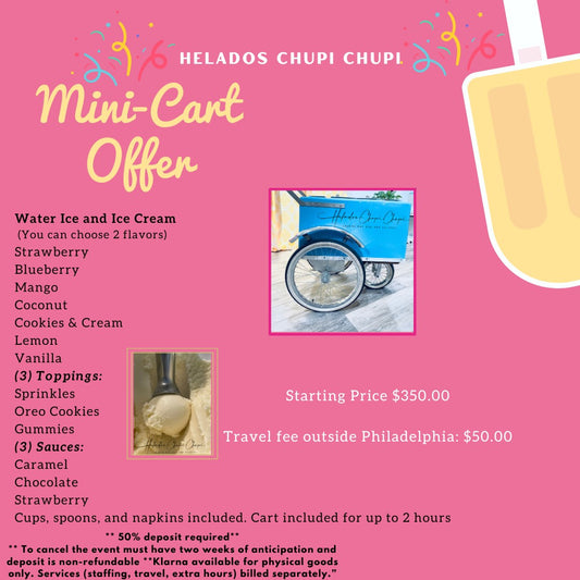 Mini-Cart – Event Pack (Cart Included 2h)