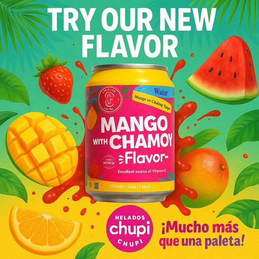 Mango Water Ice with Chamoy – 8oz