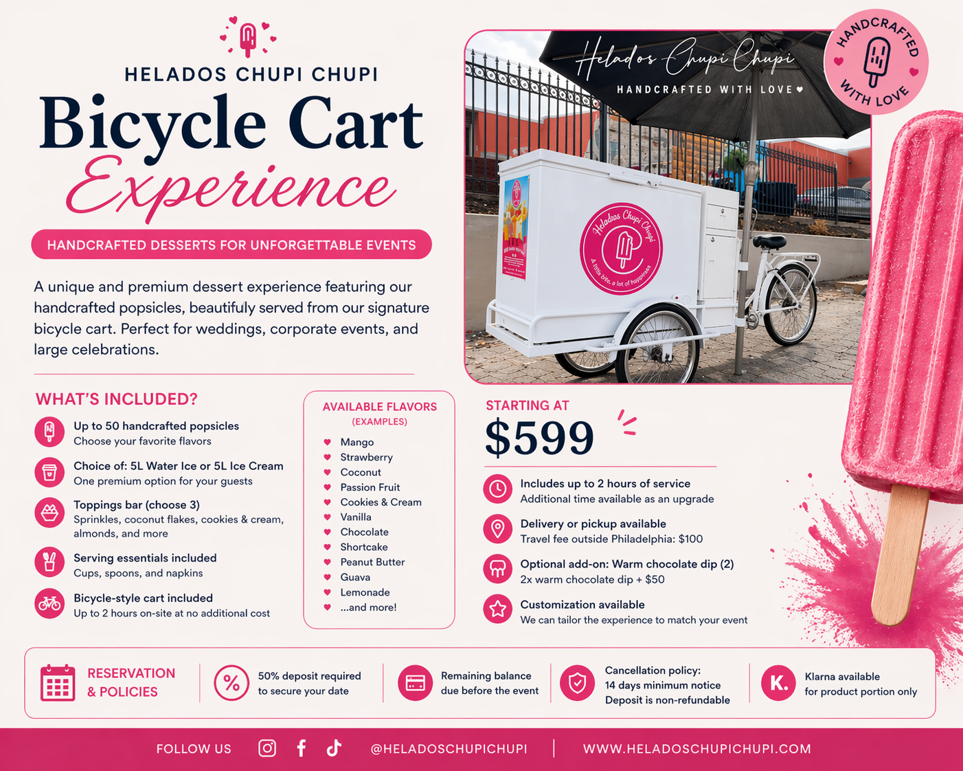 Premium Bicycle Experience- 50 Popsicles + 2 Buckets 🔥 Best Value – Most Popular Upgrade