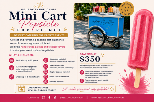 🔵Mini Cart Experience – Popsicles Only Package
